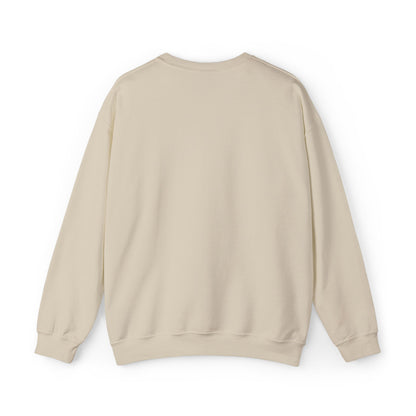 Custom Monogram Embroidery Sweatshirt — Classic White