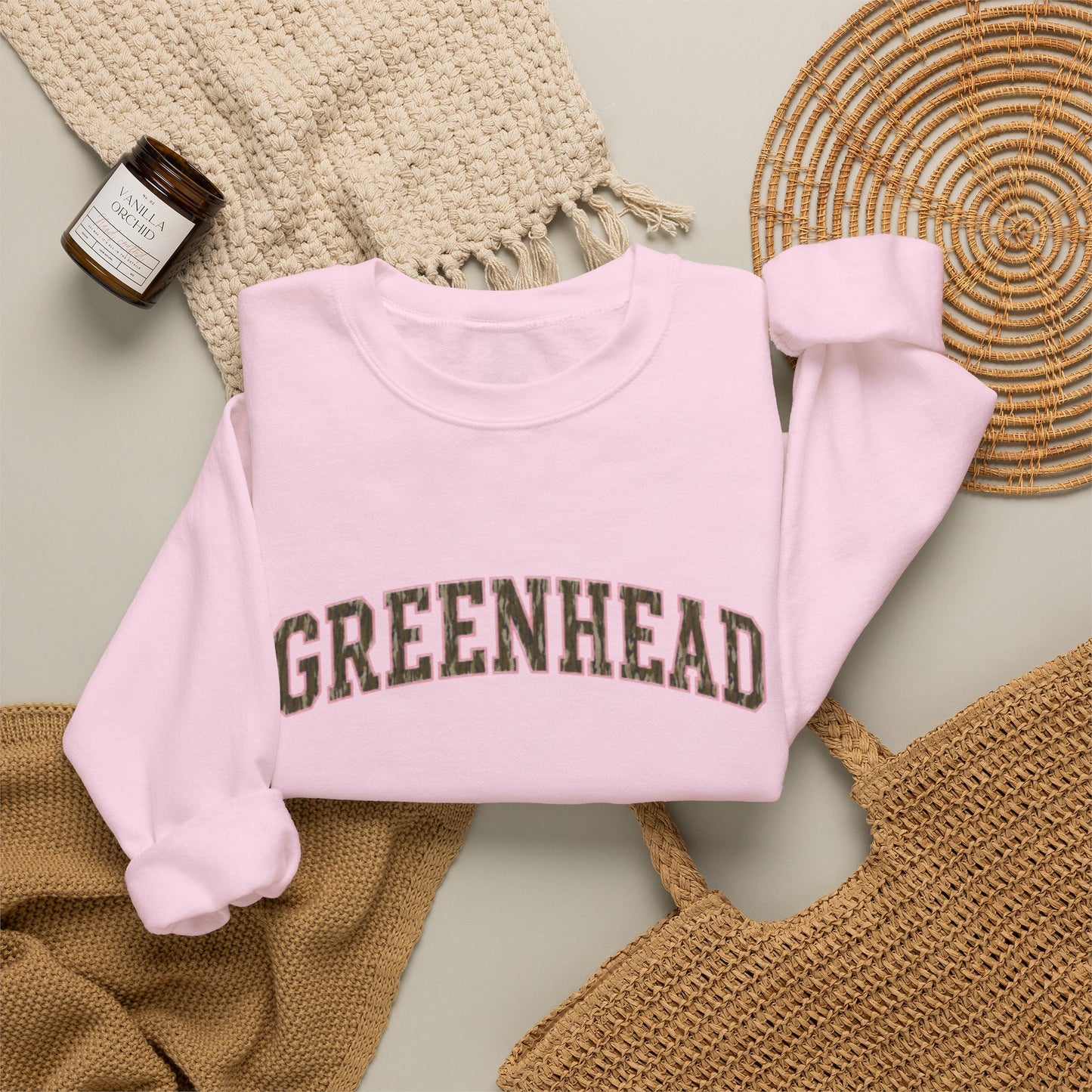 Greenhead Crewneck Sweatshirt – Bottomland Camo