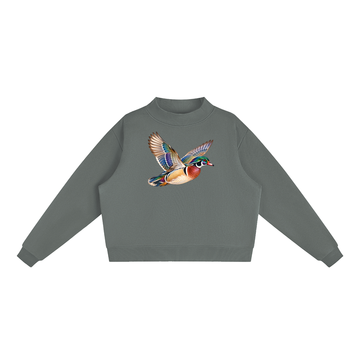 The Wood Duck Mock-Neck