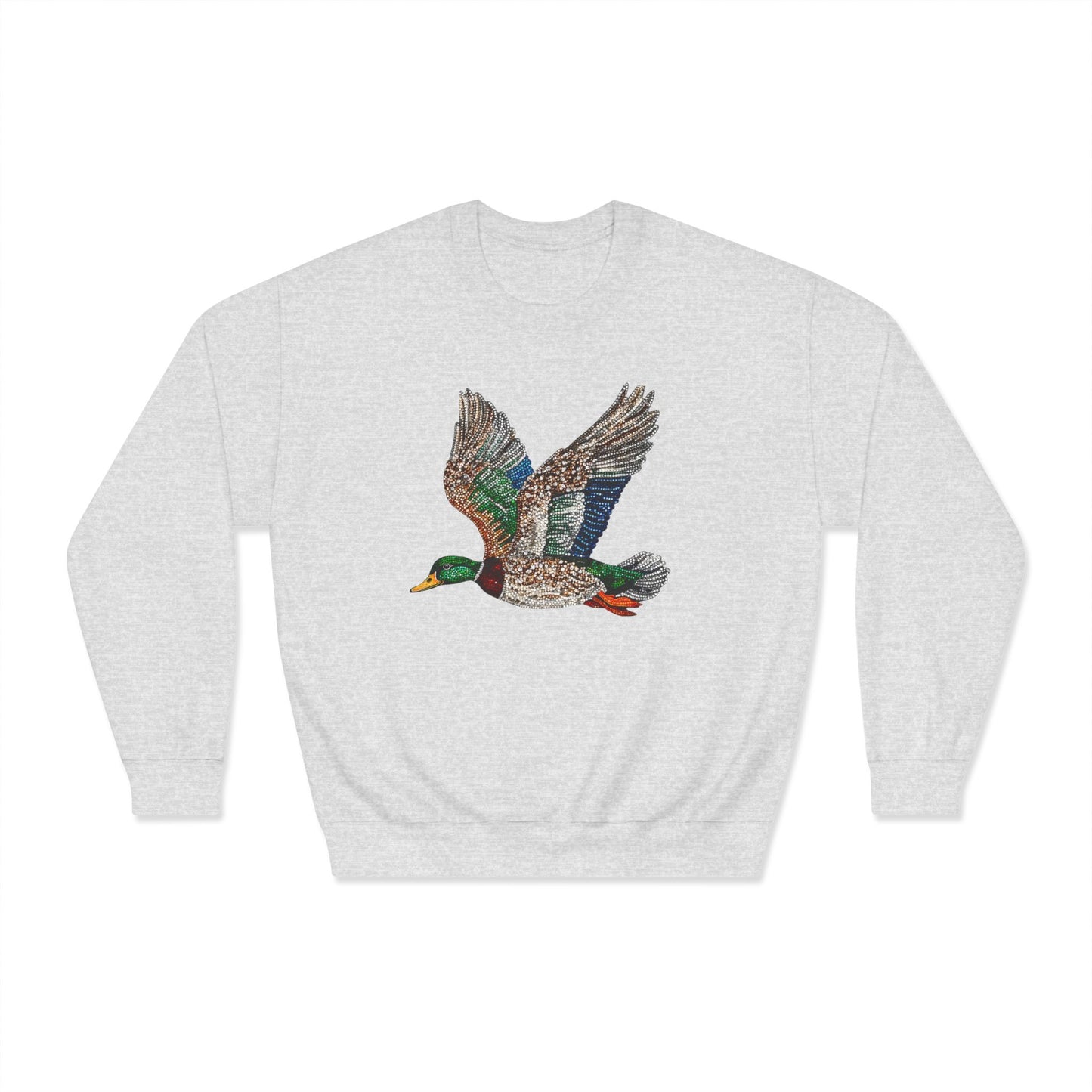 Rhinestone Mallard Crewneck