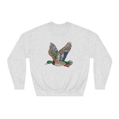 Rhinestone Mallard Crewneck