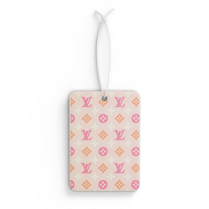 Pink Monogram Air Freshener