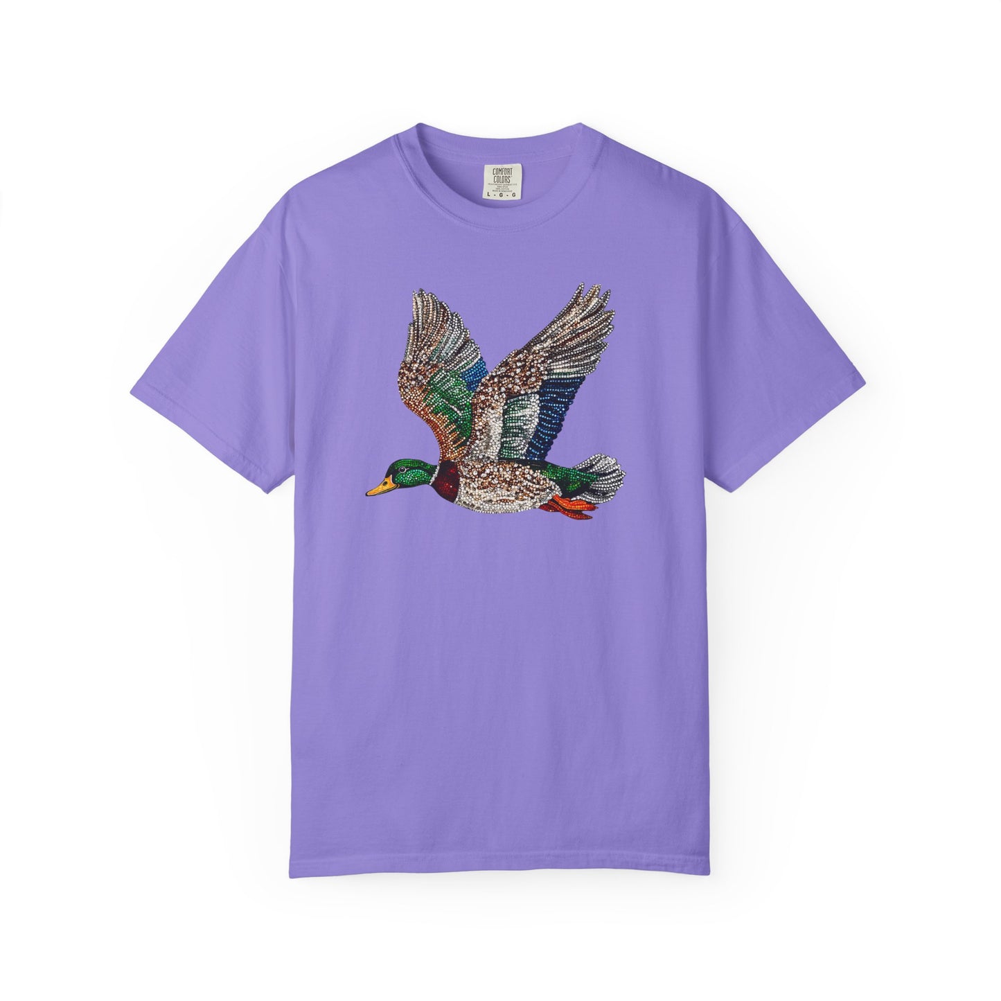 Rhinestone Mallard Tee - Multiple Colors