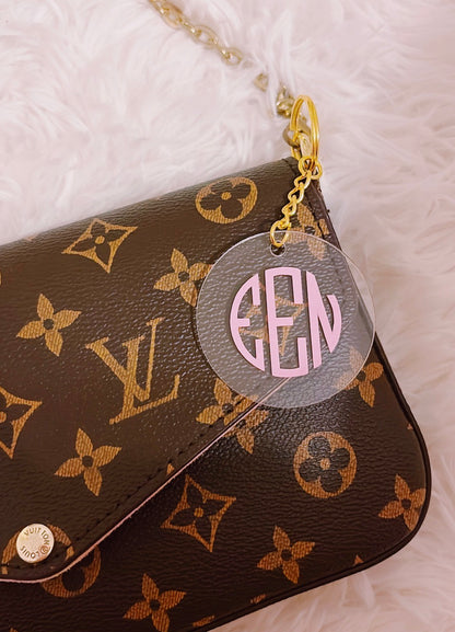 Monogram Key Chain