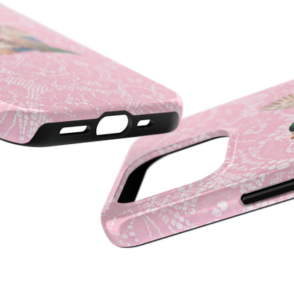 Pink Lace Mallard Phone Case