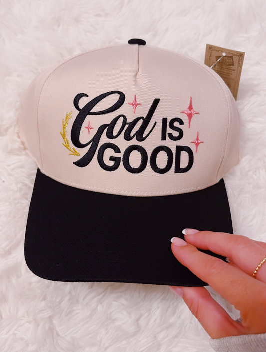God Is Good Trucker Hat
