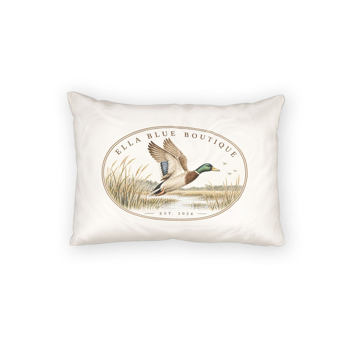 Vintage Duck Cotton Pillow Sham