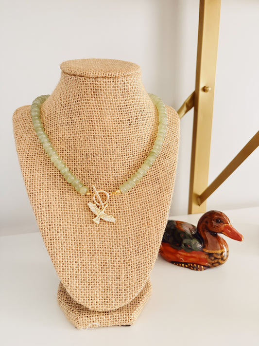 Mallard Jade Necklace