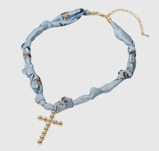 The Faith Scarf Necklace