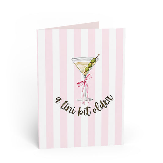 A Tini Bit Older Card - Blank Inside