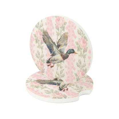 LSF Mallard Car Coasters - Ceramic