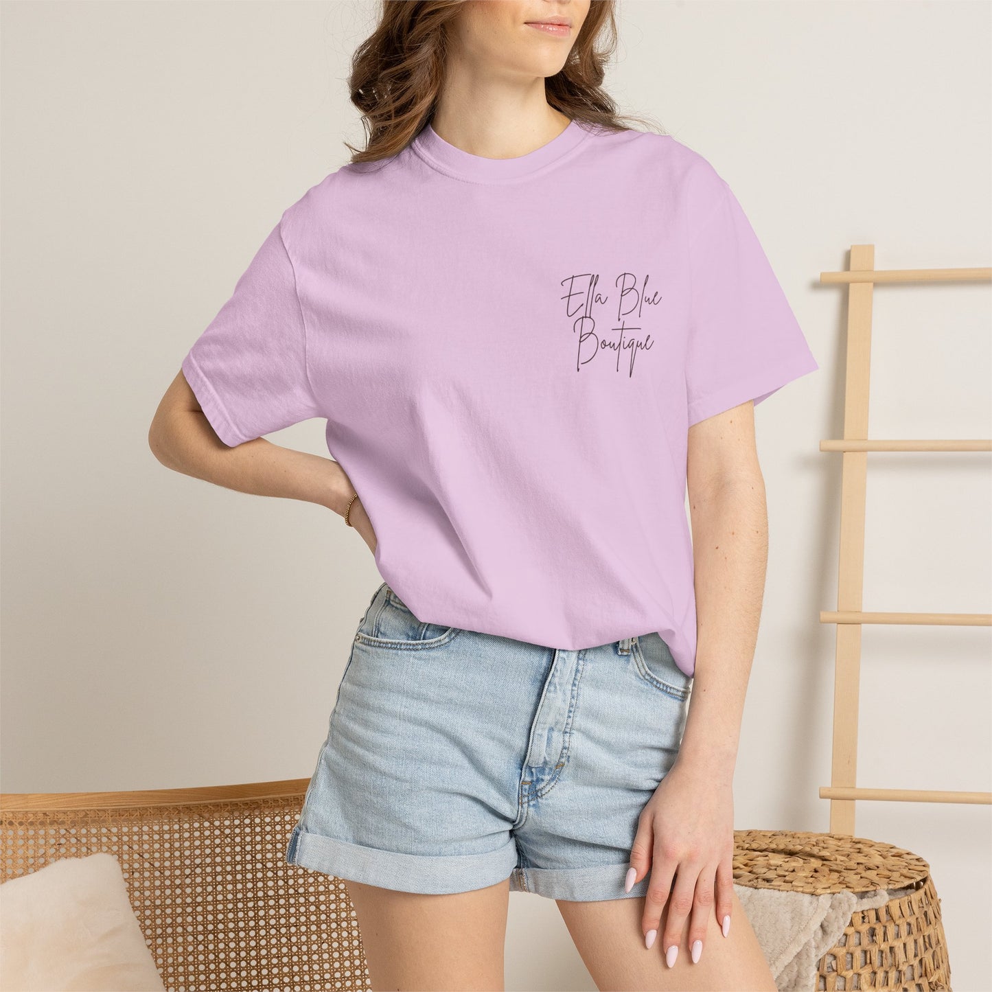 Ella Blue Boutique Mallard Tee - Unisex - Mock-pocket