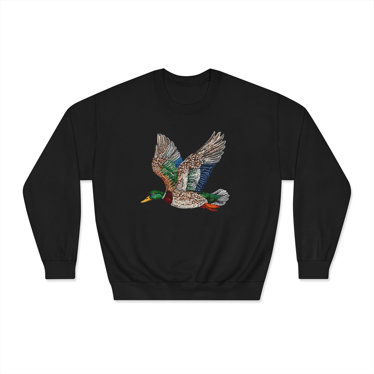 Rhinestone Mallard Crewneck