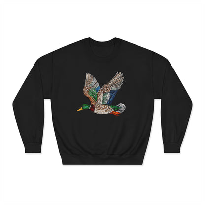 Rhinestone Mallard Crewneck