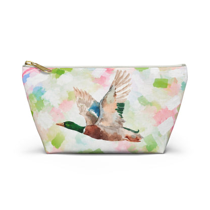 Mallard Duck Confetti Cosmetic Pouch