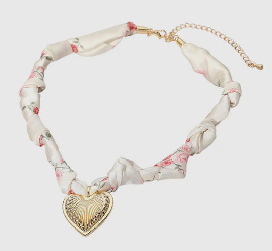 Lover Girl Scarf Necklace