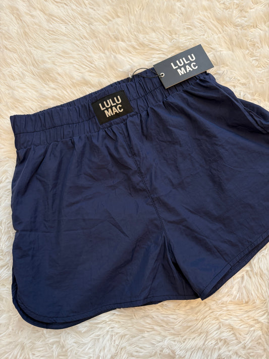 Lulu Mac Navy Boxer Shorts