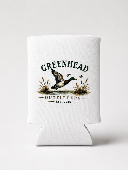 Greenhead Outfitters Koozie - White