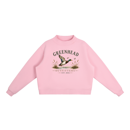 Green Head Outfitters - Fleece Mock-Neck Sweatshirt