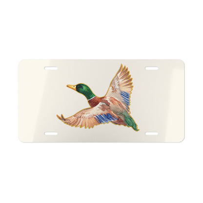 Flying Mallard Duck Front Plate