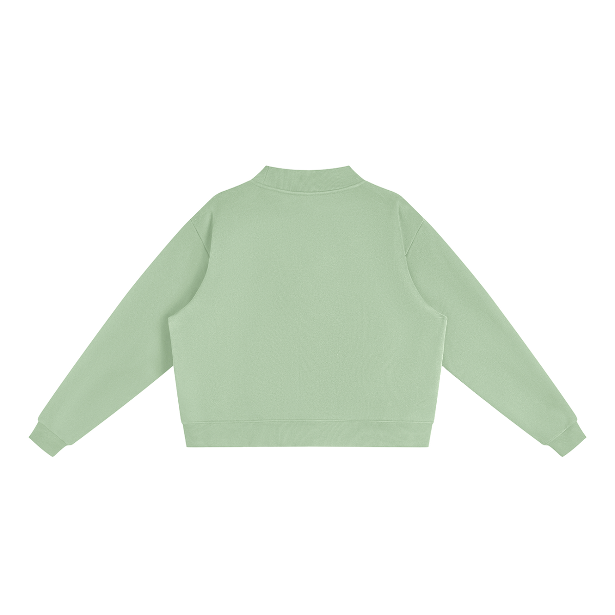 Polka Dot Mallard Mock-Neck