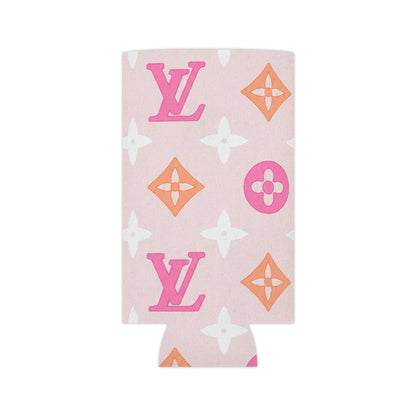 Pink Monogram Koozie - Standard & Slim
