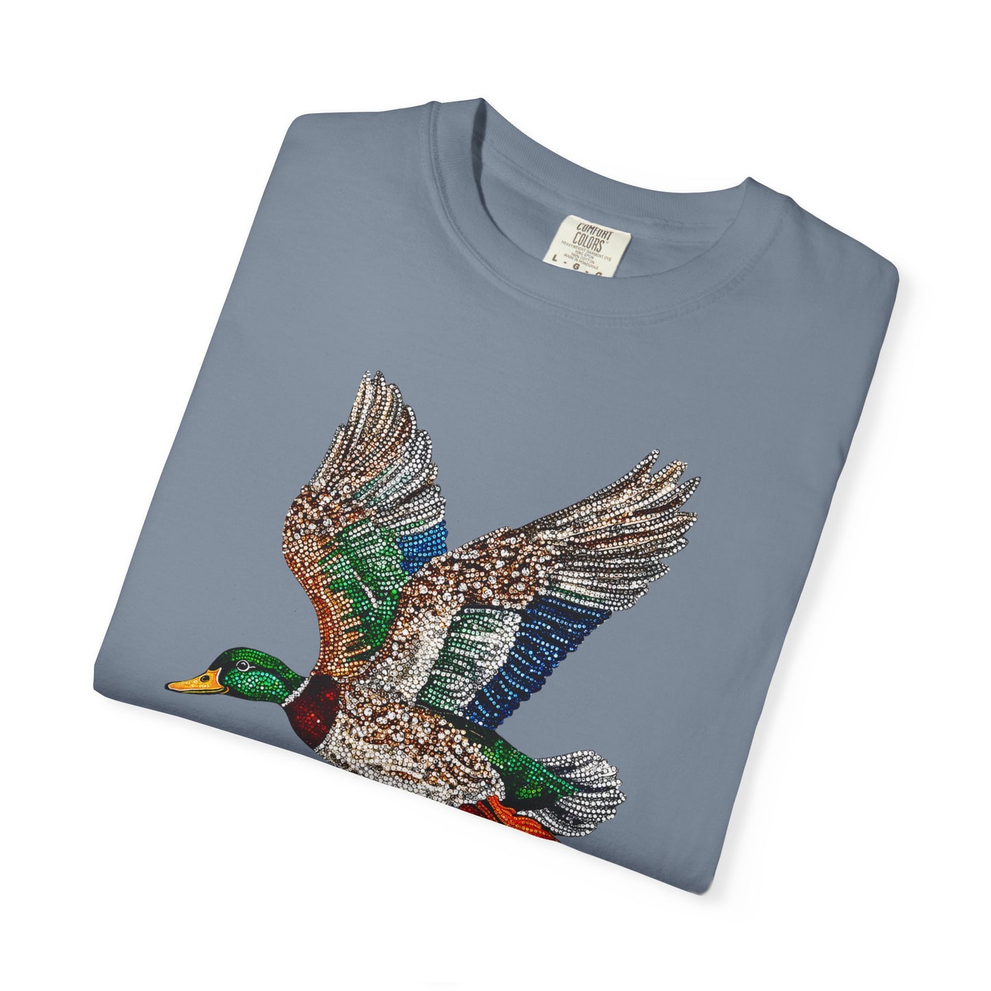 Rhinestone Mallard Tee - Multiple Colors