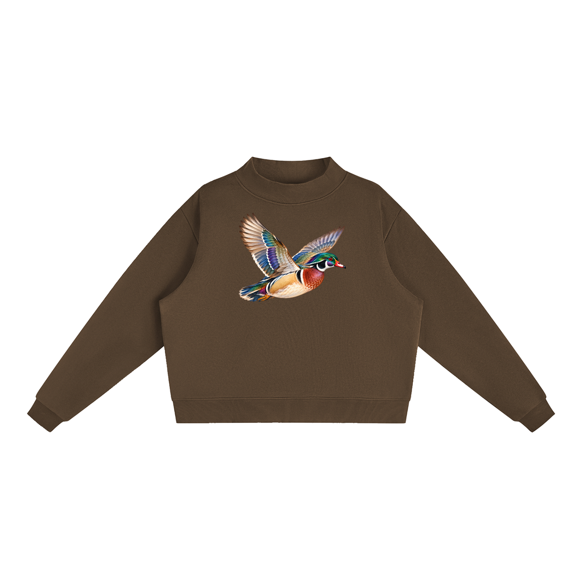The Wood Duck Mock-Neck
