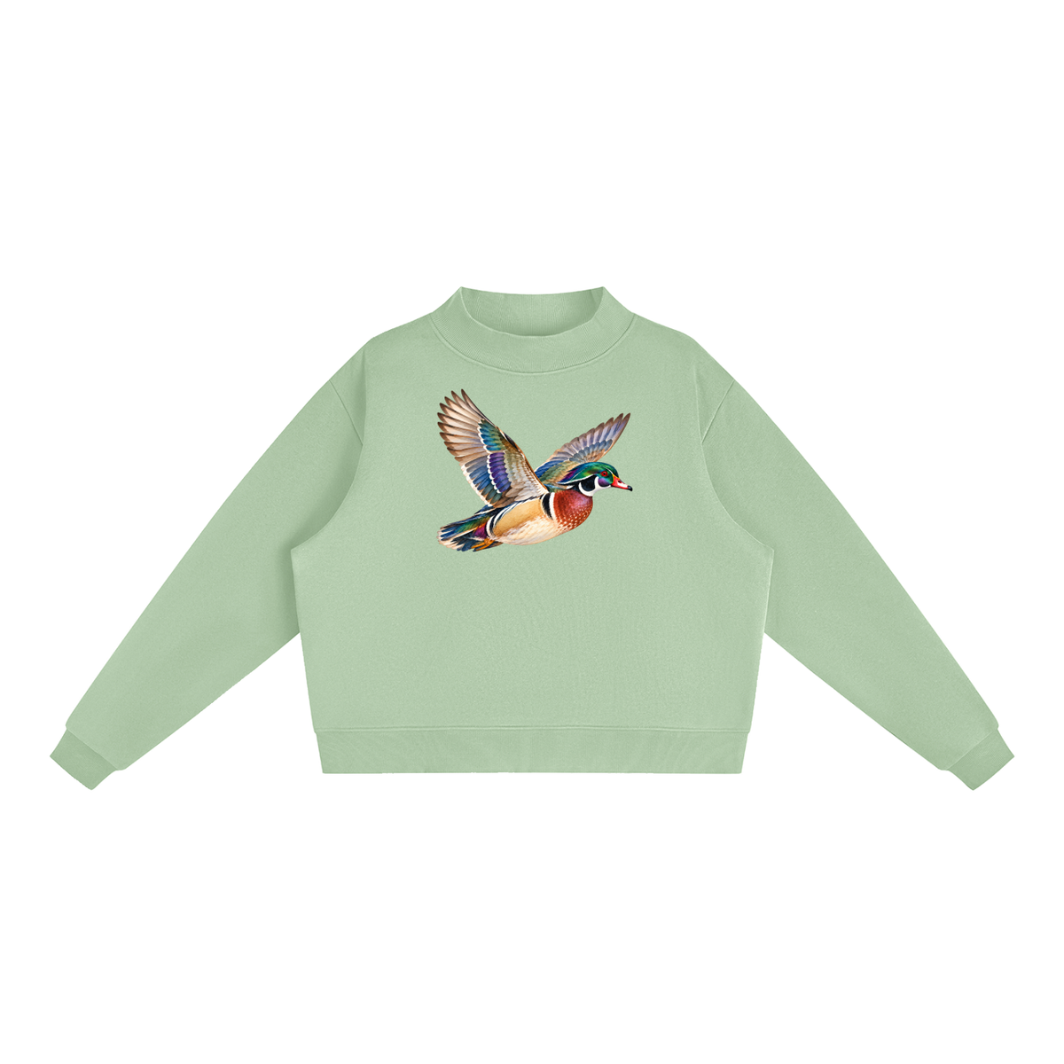 The Wood Duck Mock-Neck