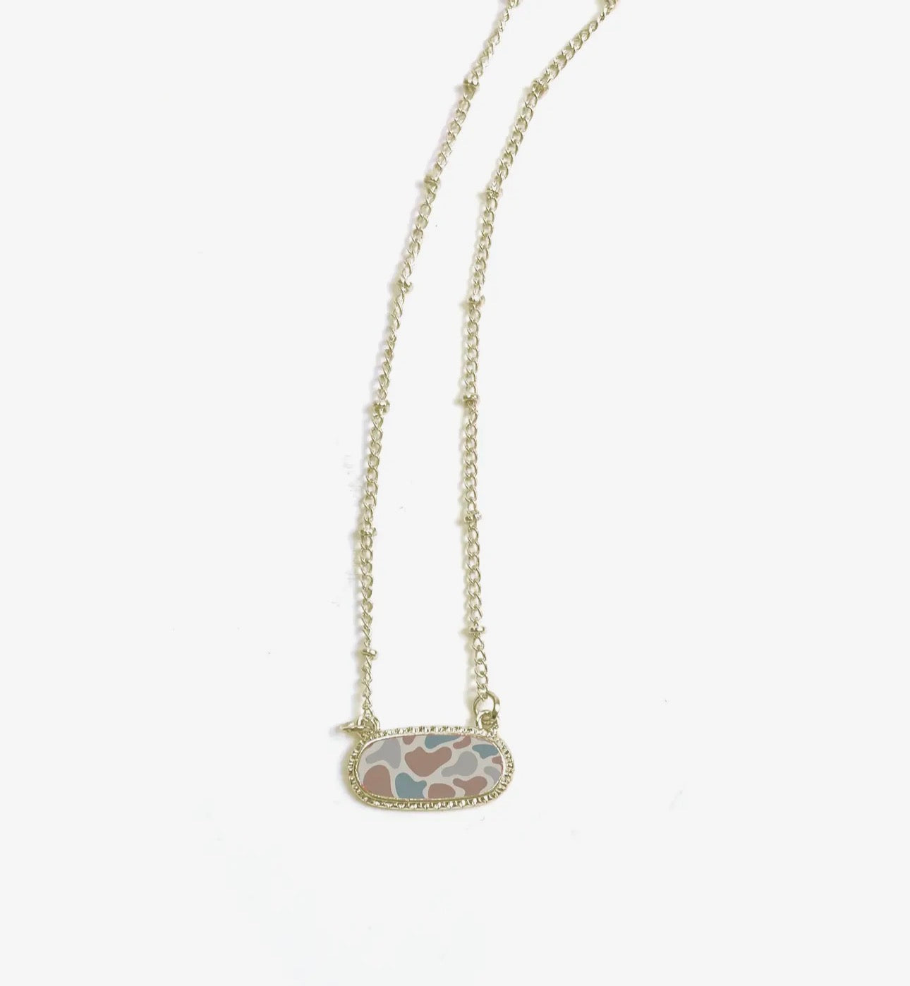 Camo Necklace