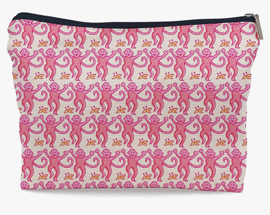 Dancing Monkey Makeup Bag