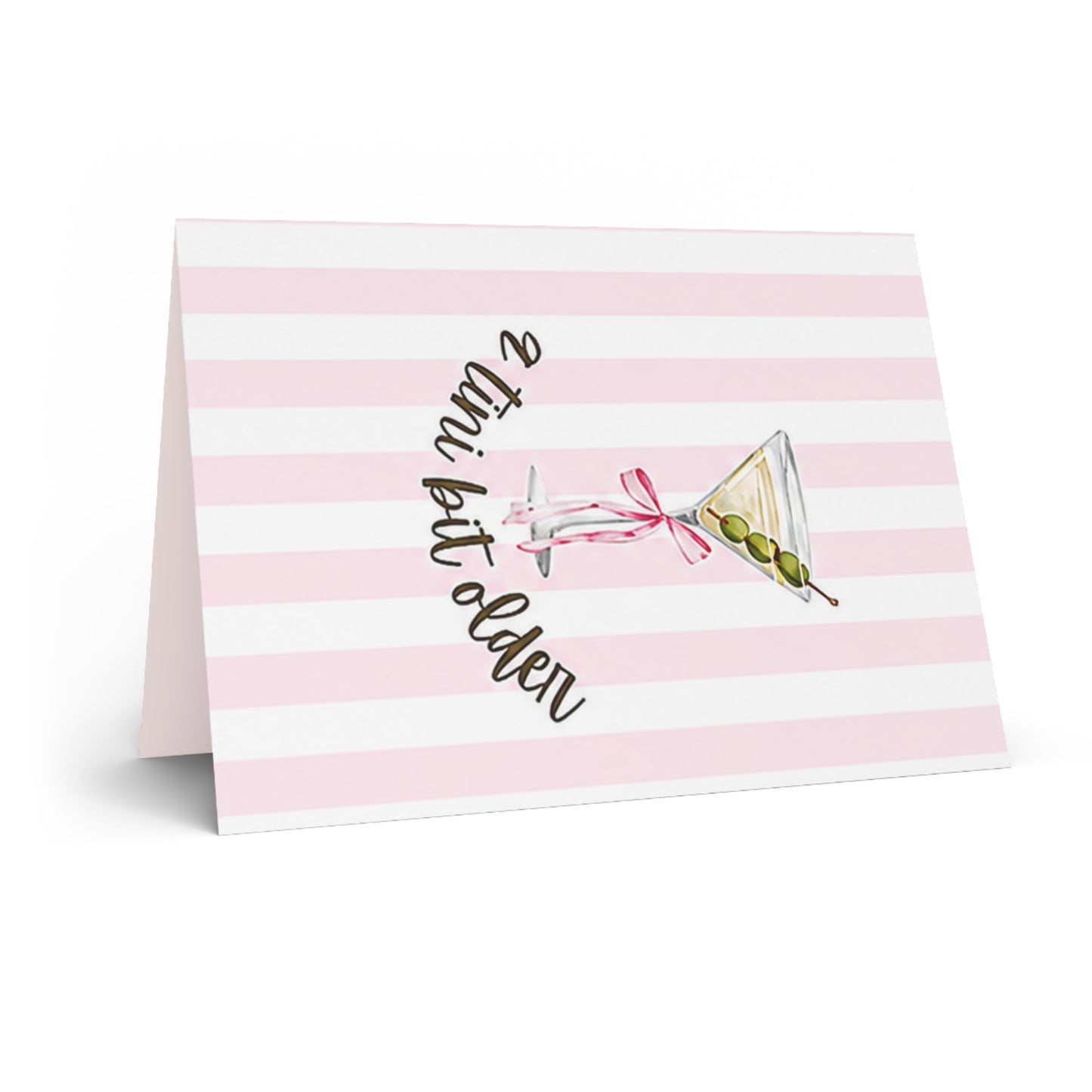 A Tini Bit Older Card - Blank Inside