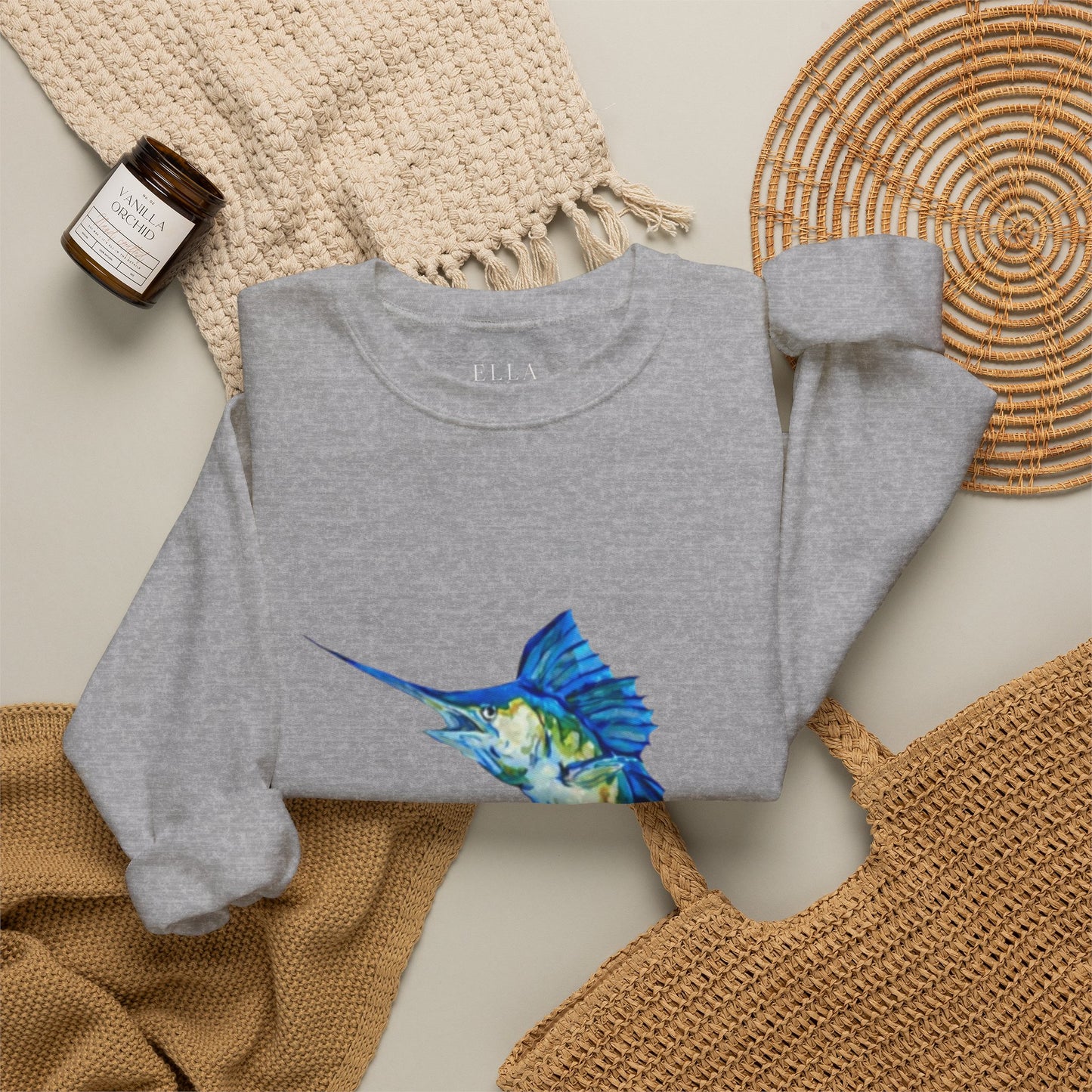 Big Rock Marlin Crewneck - Multiple Colors