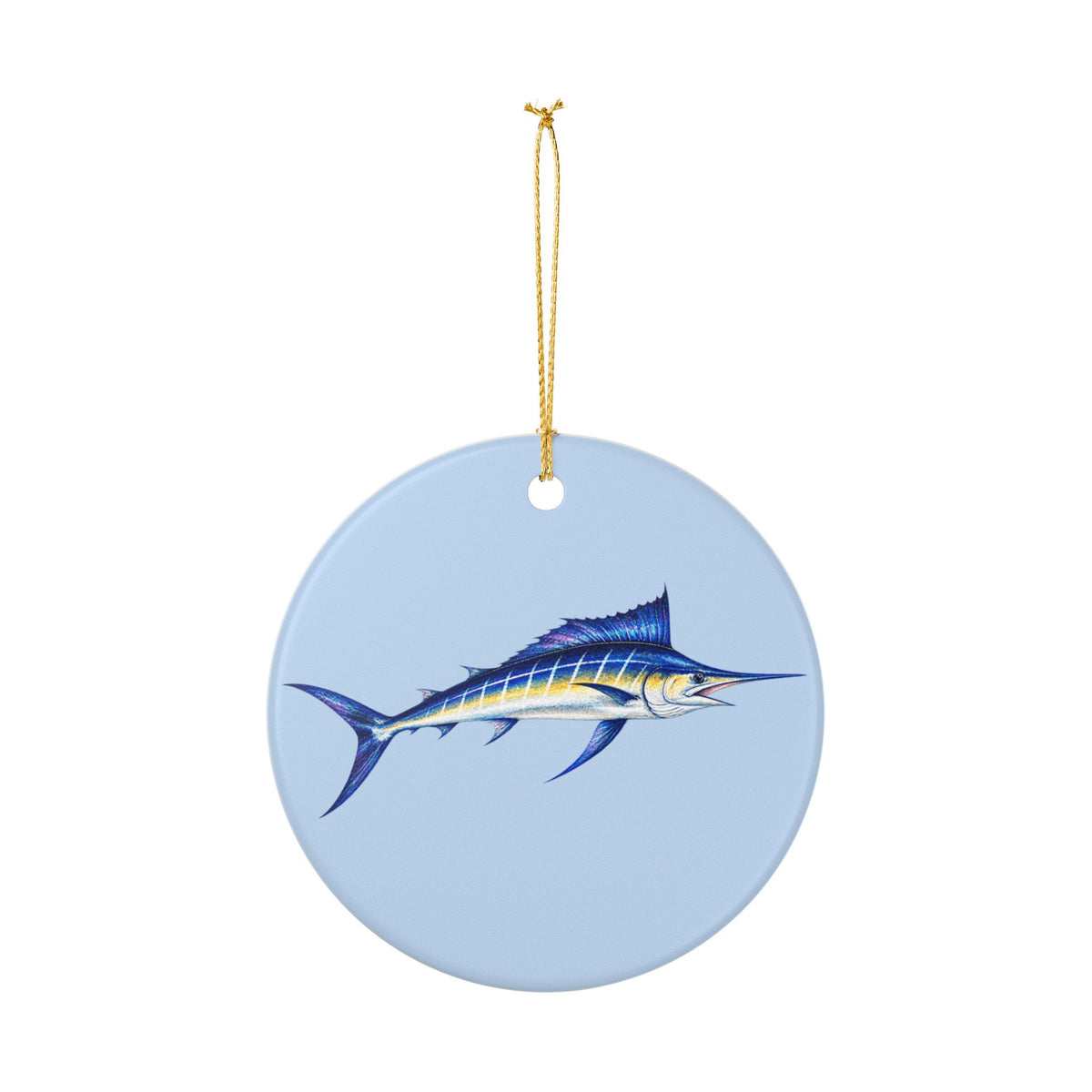 Ceramic Ornament - Marlin Fish