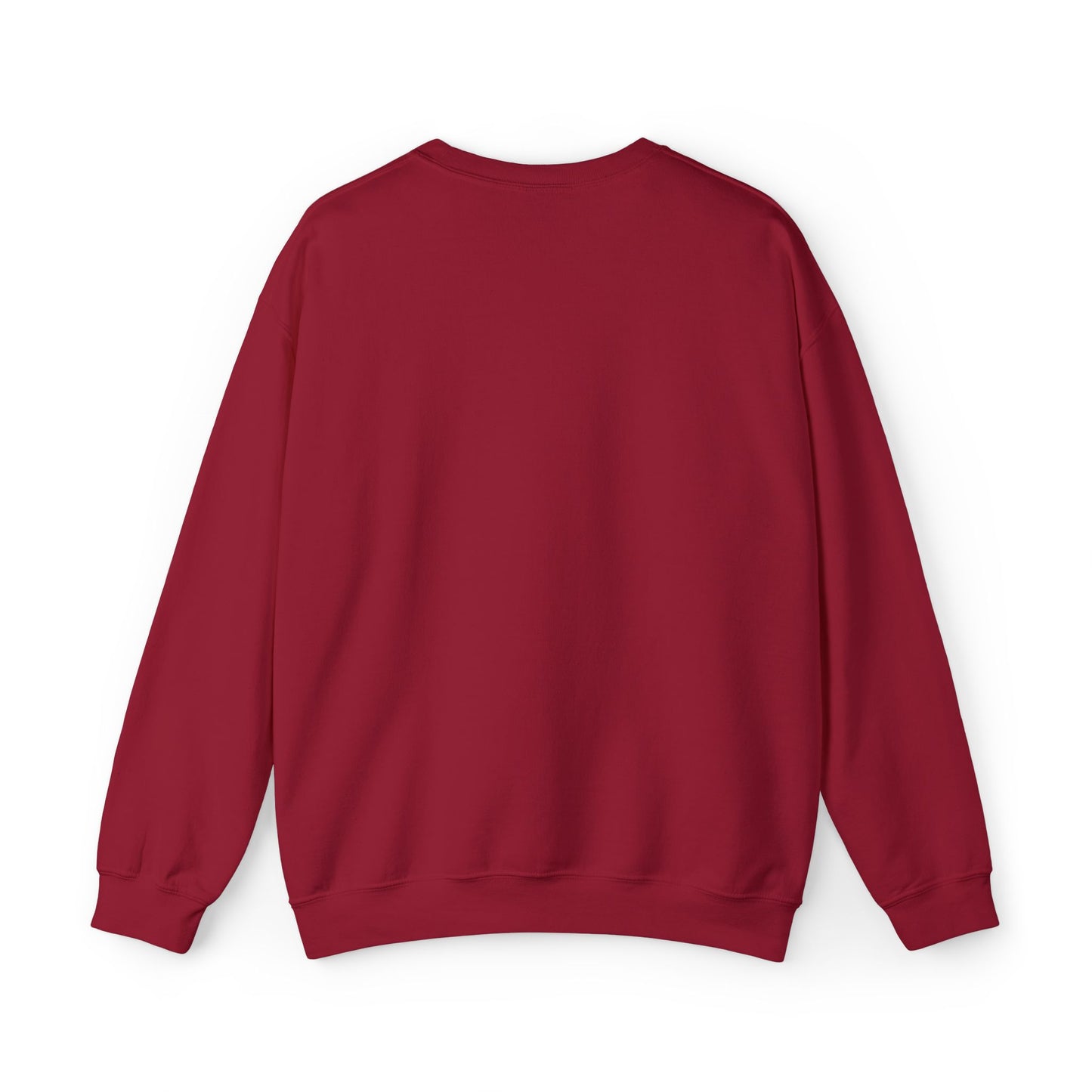 Custom Monogram Embroidery Sweatshirt — Classic White
