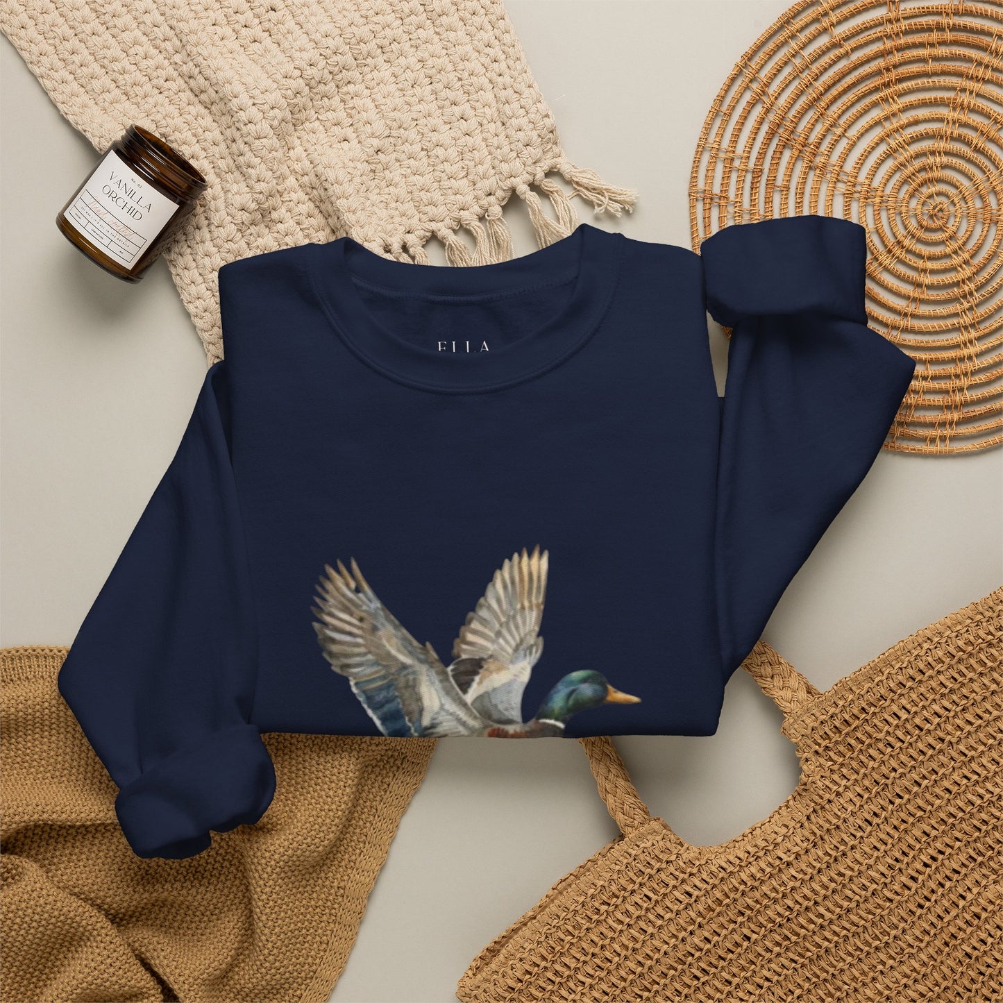 Mallard Duck Crewneck - Multiple Colors