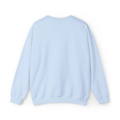 Custom Monogram Embroidery Sweatshirt — Classic White