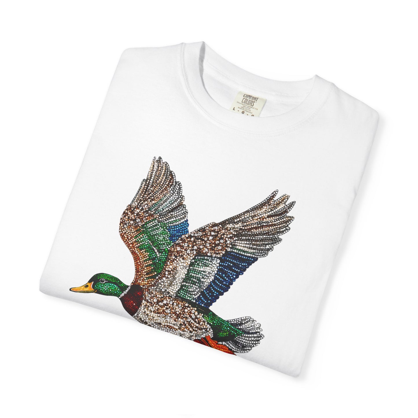Rhinestone Mallard Tee - Multiple Colors