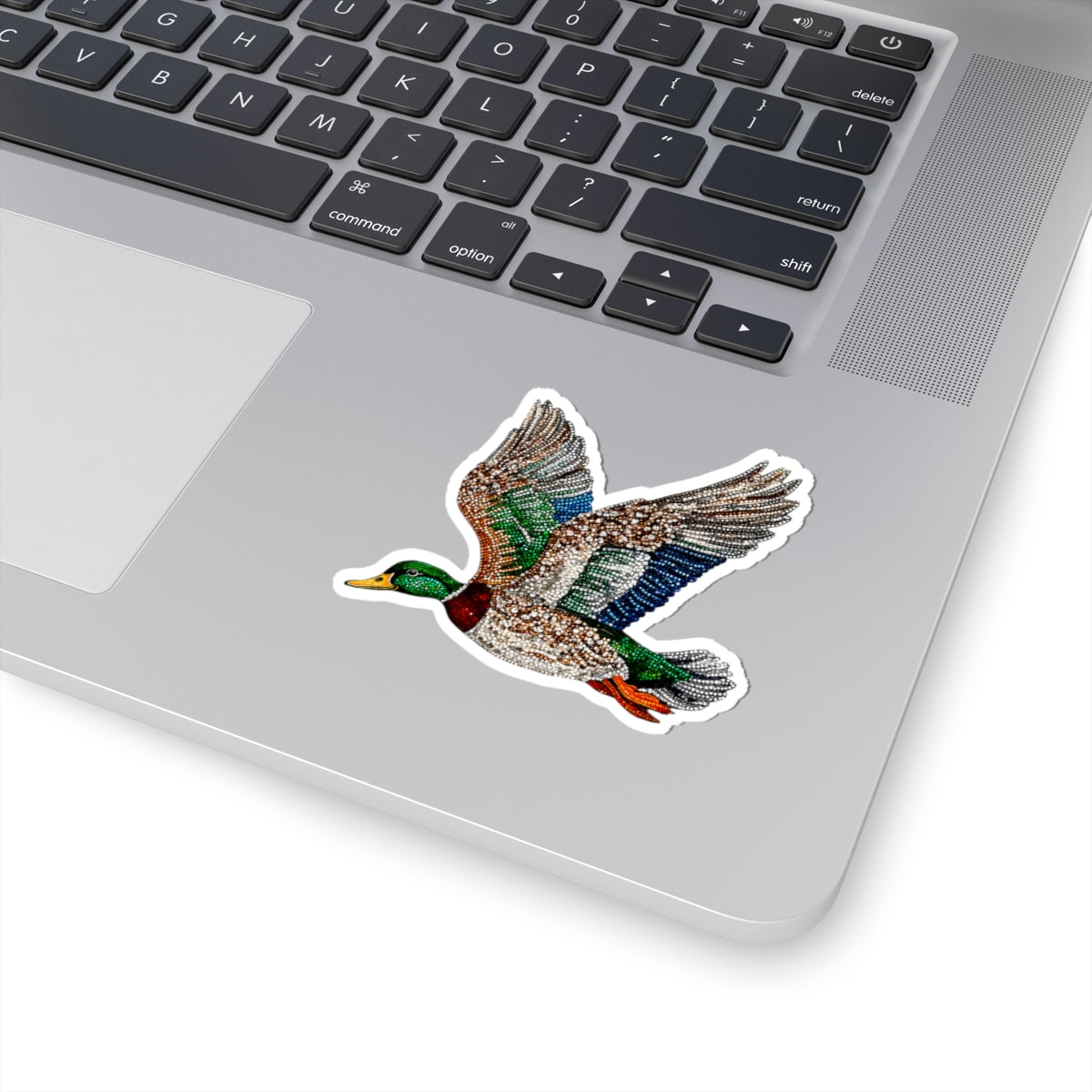 Faux Rhinestone Mallard Duck Sticker — Decal for Laptops, Water Bottles & Outdoors