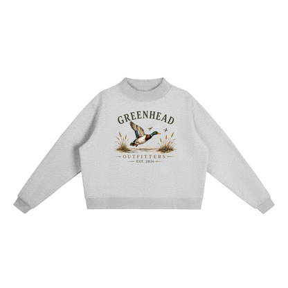 Green Head Outfitters - Fleece Mock-Neck Sweatshirt