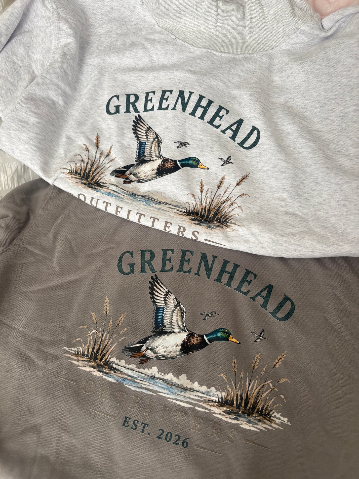 Greenhead Outfitters Mock Neck - Ash Grey