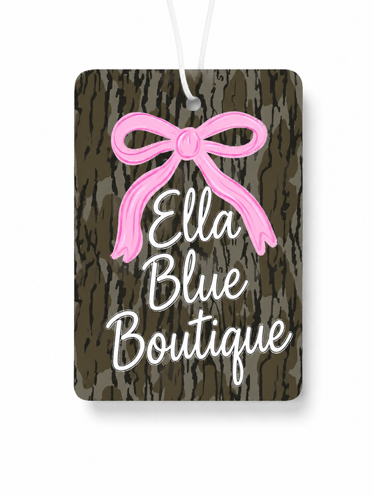 Ella Blue Boutique Camo Air Freshener