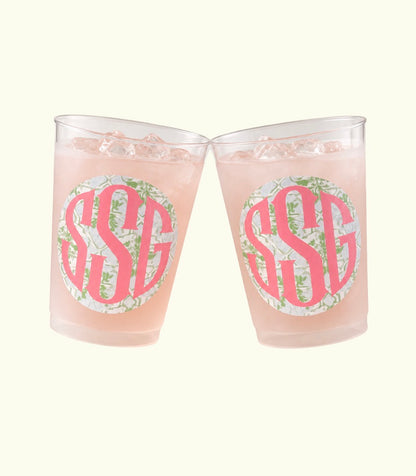 Custom Frosted Plastic Cup (2 pk)
