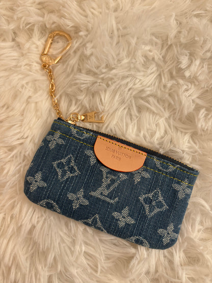 Lexi Denim Card Holder