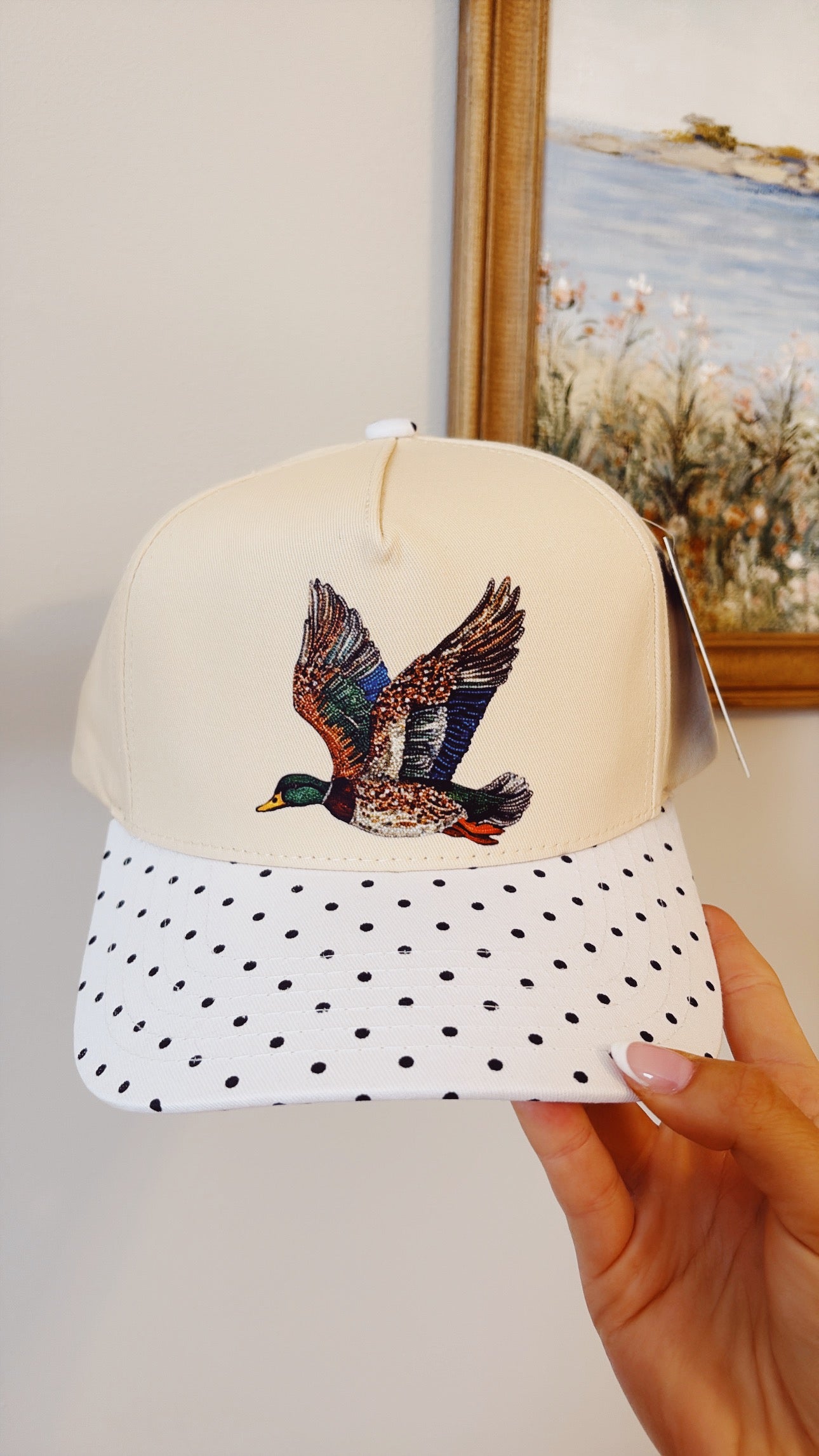 Mallard Trucker - White
