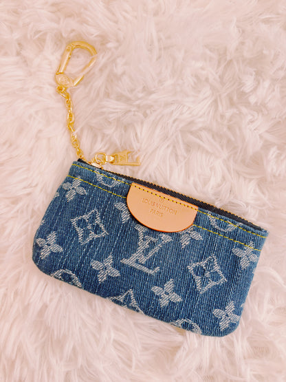 Lexi Denim Card Holder