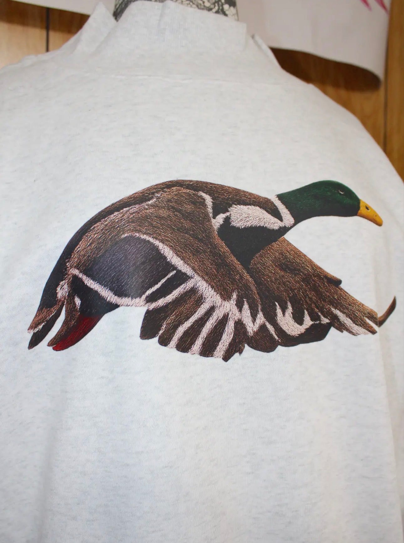 Mallard Mock Neck