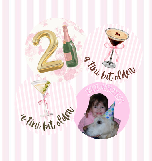 Birthday Buttons