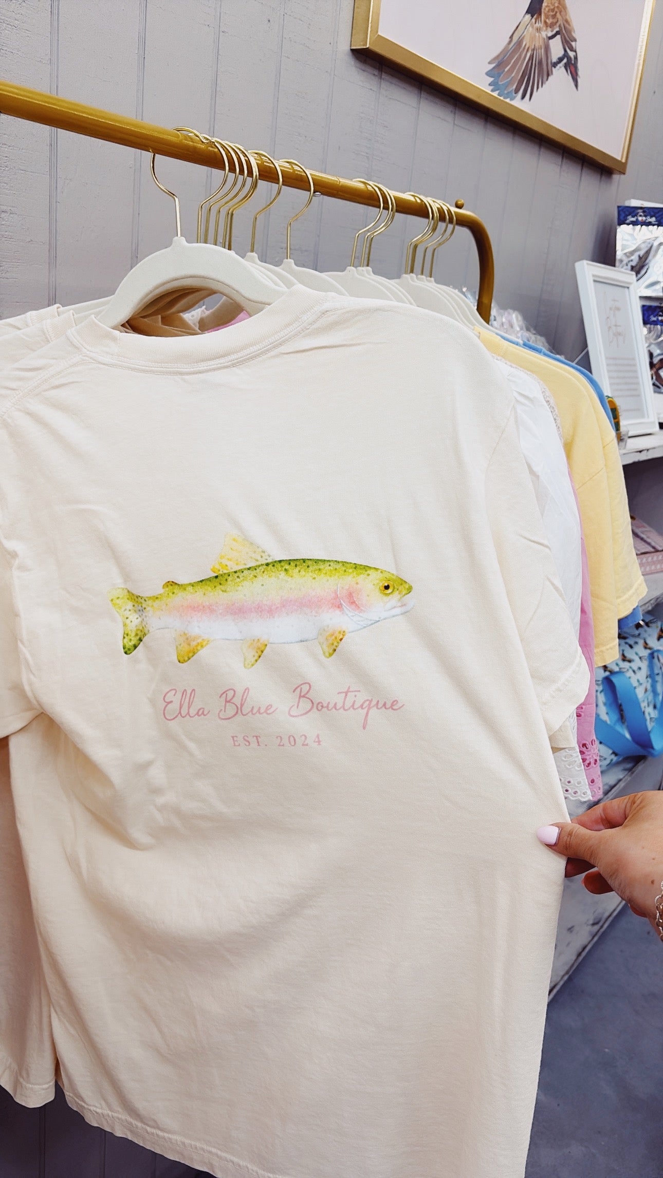 Ella Blue Boutique Trout Tee