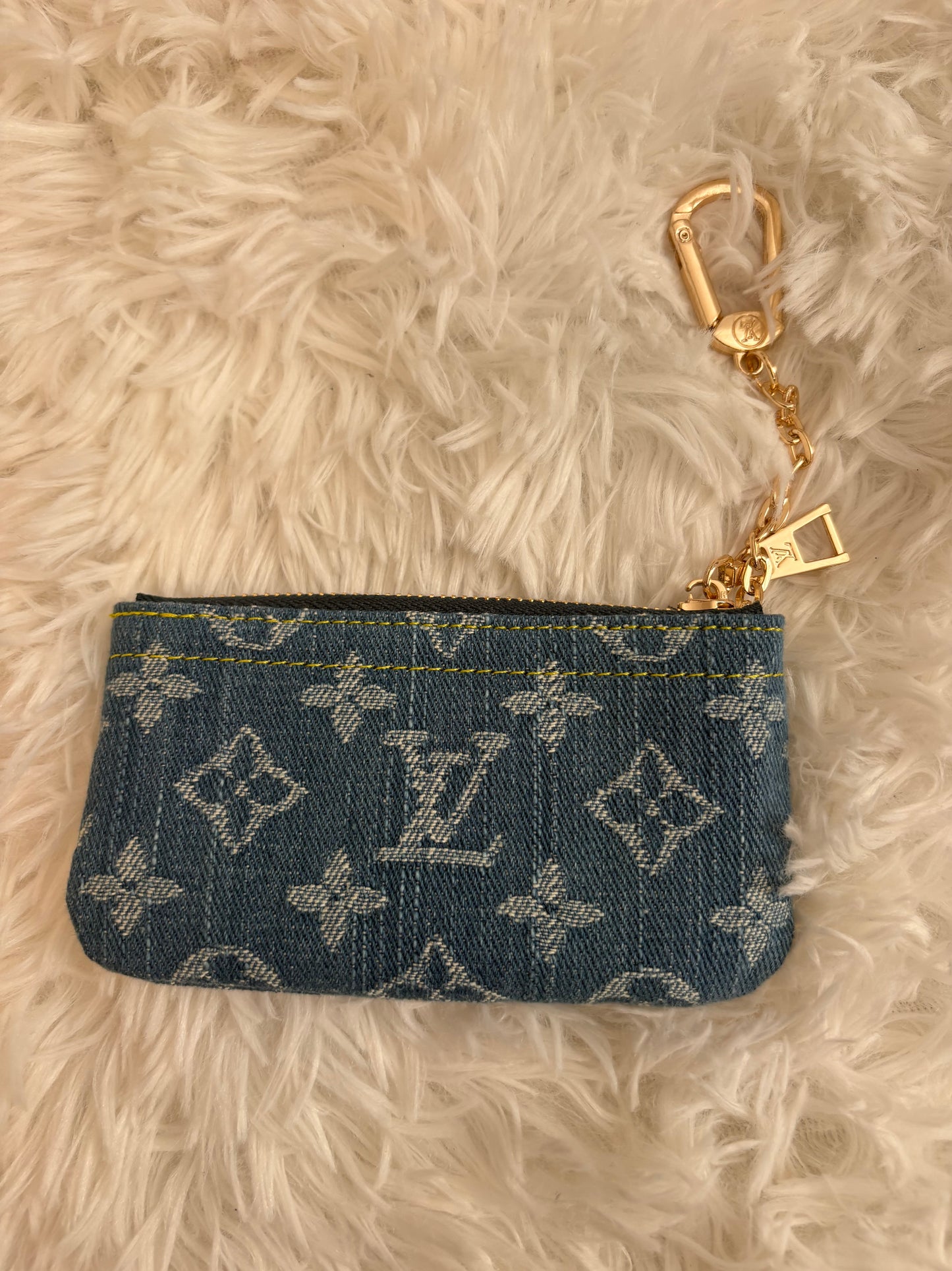 Lexi Denim Card Holder